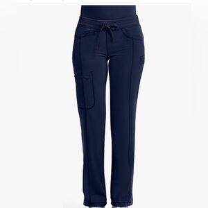 NWT Navy Blue Cherokee Infinity Scrub Pants Size Large